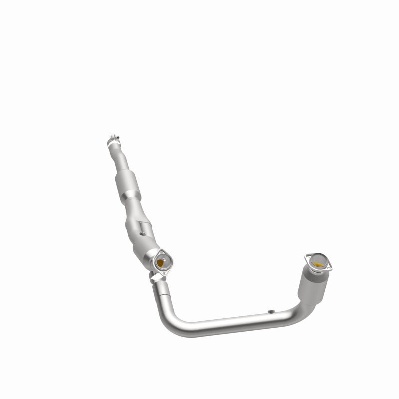 MagnaFlow 4583018 carb direct-fit catalytic converter, opposite side view of the turntable spin