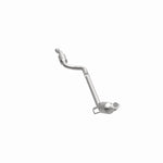 MagnaFlow 21-439 oem grade direct-fit catalytic converter, opposite side view of the turntable spin