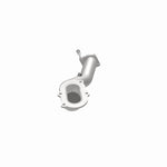 MagnaFlow 5561848 carb direct-fit catalytic converter, opposite side view of the turntable spin