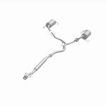 BRExhaust 106-0069 direct-fit exhaust kit, opposite front three-quarter view of the turntable spin
