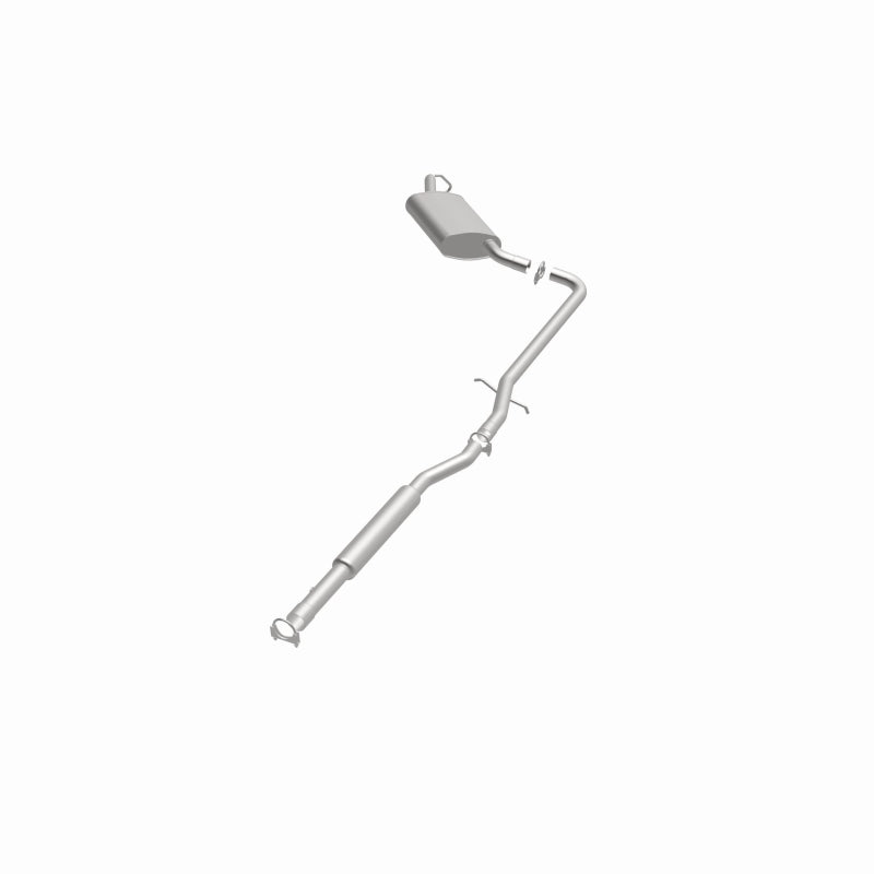 BRExhaust 106-0072 direct-fit exhaust kit, opposite front three-quarter view of the turntable spin