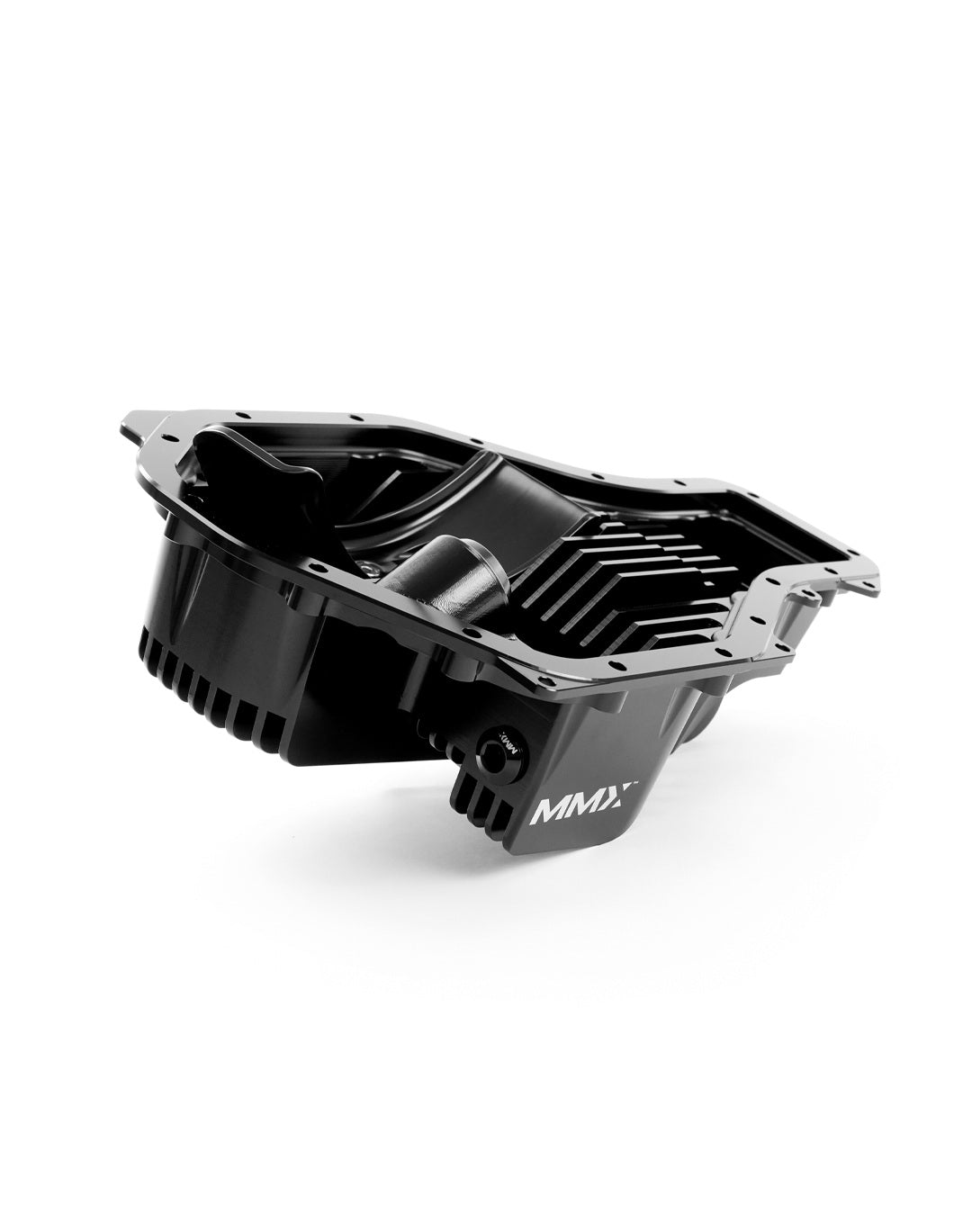 Angled view inside F8X differential sump