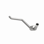 MagnaFlow 5461224 carb direct-fit catalytic converter, front three-quarter view of the turntable spin