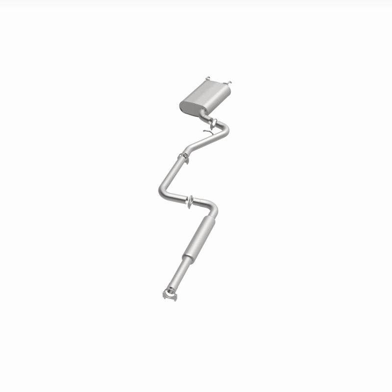 BRExhaust 106-0109 direct-fit exhaust kit, opposite front three-quarter view of the turntable spin