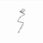 BRExhaust 106-0109 direct-fit exhaust kit, opposite front three-quarter view of the turntable spin