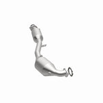 MagnaFlow 5411026 carb direct-fit catalytic converter, opposite side view of the turntable spin