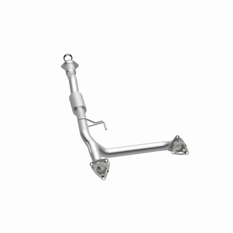 MagnaFlow 5592612 carb direct-fit catalytic converter, opposite side view of the turntable spin