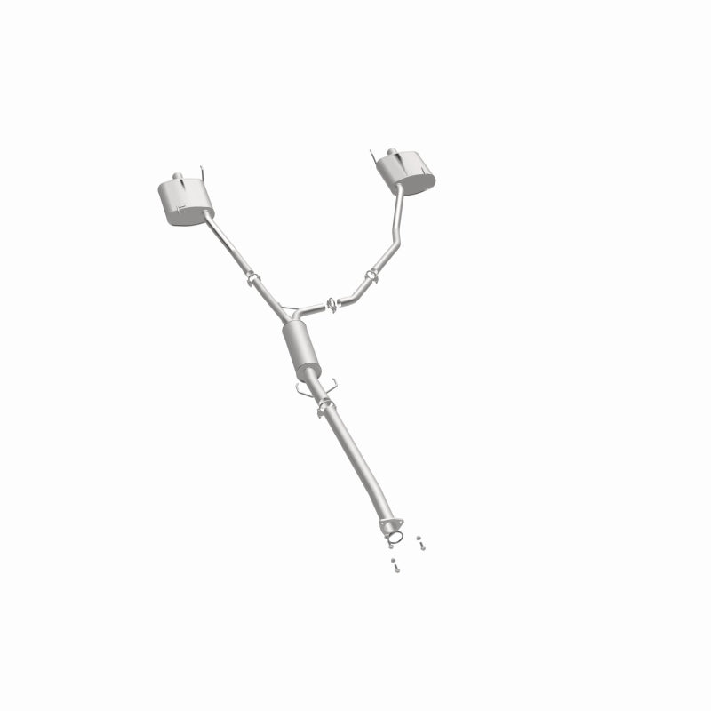 BRExhaust 106-0333 direct-fit exhaust kit, opposite side view of the turntable spin