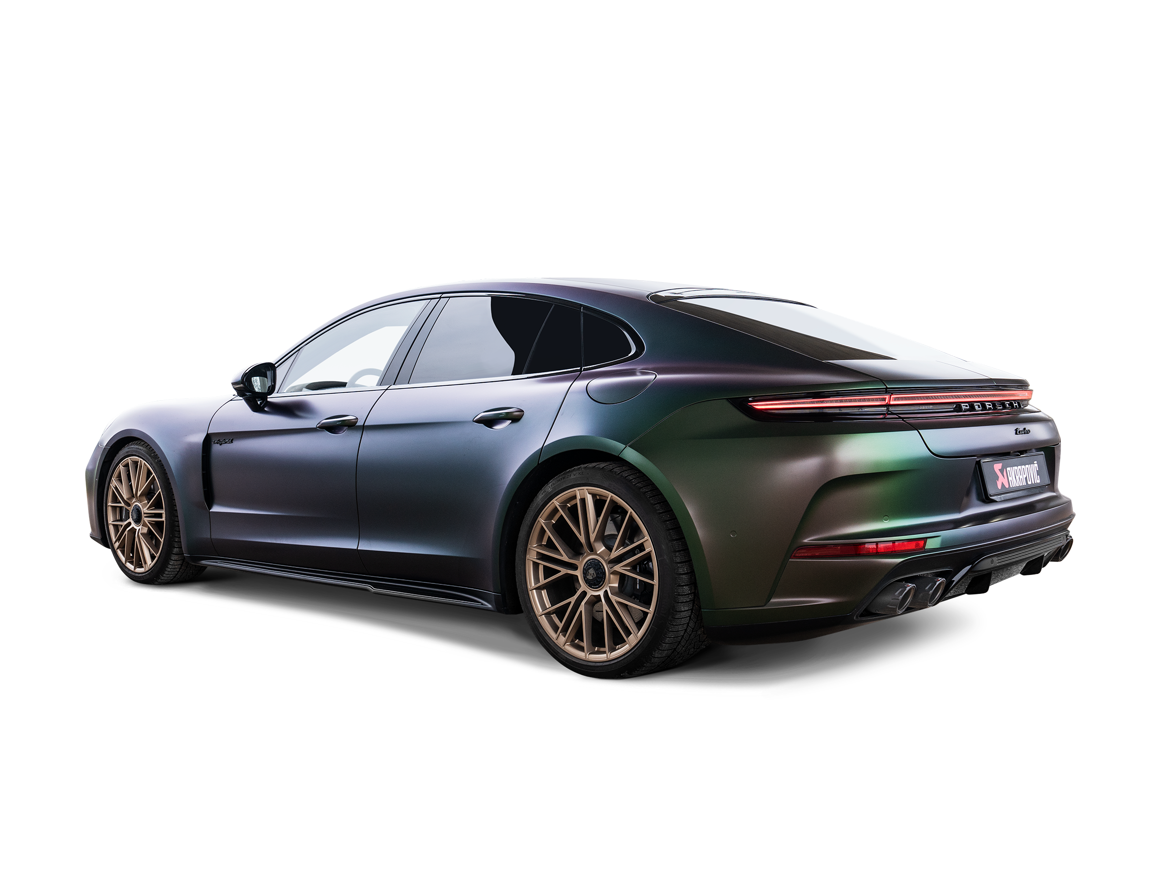 Akrapovic Slip-On Line (Titanium) S-PO/T/5H for Porsche Panamera (976) 2024-2026, detail view