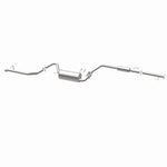 BRExhaust 106-0798 direct-fit exhaust kit, opposite rear three-quarter view of the turntable spin