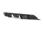 Akrapovic Rear Carbon Fibre Diffuser - High Gloss DI-PO/CA/3/G for Porsche 911 Carrera/S/4/4S/GTS (991.2) 2017-2019, angled view