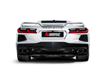 Akrapovic Chevrolet Corvette C8 Slip-On Line (Titanium) S-CO/TI/3 for Chevrolet Corvette Stingray C8 2021-2027, side view