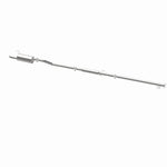 BRExhaust 106-0908 direct-fit exhaust kit, opposite rear three-quarter view of the turntable spin