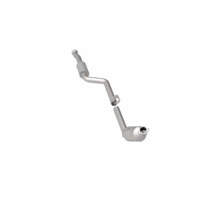 MagnaFlow 5461916 carb direct-fit catalytic converter, opposite side view of the turntable spin