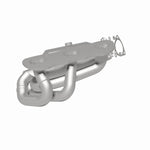 MagnaFlow 52390 oem grade manifold converter, rear three-quarter view of the turntable spin