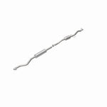 MagnaFlow 52440 oem grade direct-fit catalytic converter, rear view of the turntable spin