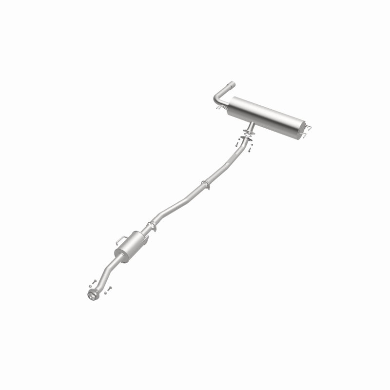 BRExhaust 106-0135 direct-fit exhaust kit, opposite front three-quarter view of the turntable spin