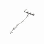 BRExhaust 106-0135 direct-fit exhaust kit, opposite front three-quarter view of the turntable spin