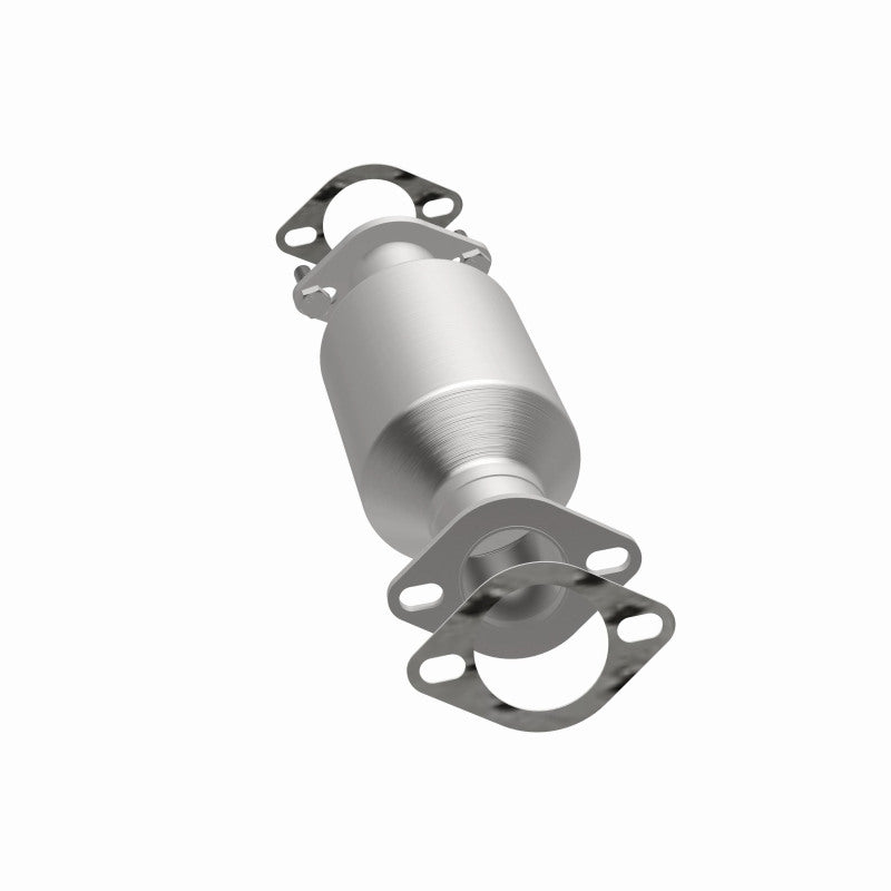MagnaFlow 52874 oem grade direct-fit catalytic converter, opposite side view of the turntable spin