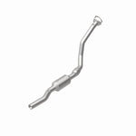 MagnaFlow 5461003 carb direct-fit catalytic converter, rear view of the turntable spin