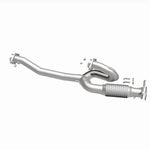 BRExhaust 107-0271 exhaust pipe, side view of the turntable spin
