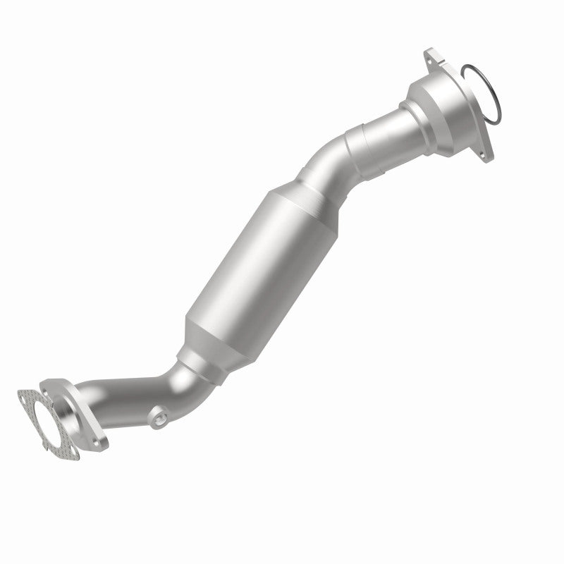 MagnaFlow 52463 oem grade direct-fit catalytic converter, rear view of the turntable spin
