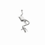 MagnaFlow 19679 overland series cat-back exhaust, opposite side view of the turntable spin