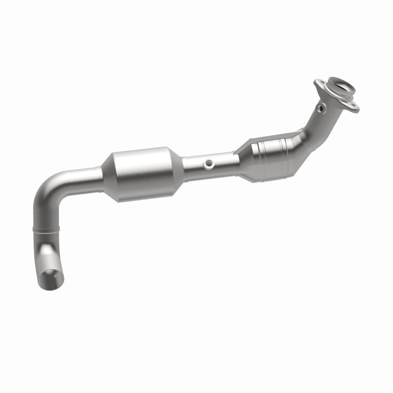 MagnaFlow 52449 oem grade direct-fit catalytic converter, opposite side view of the turntable spin