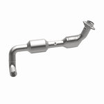 MagnaFlow 52449 oem grade direct-fit catalytic converter, opposite side view of the turntable spin