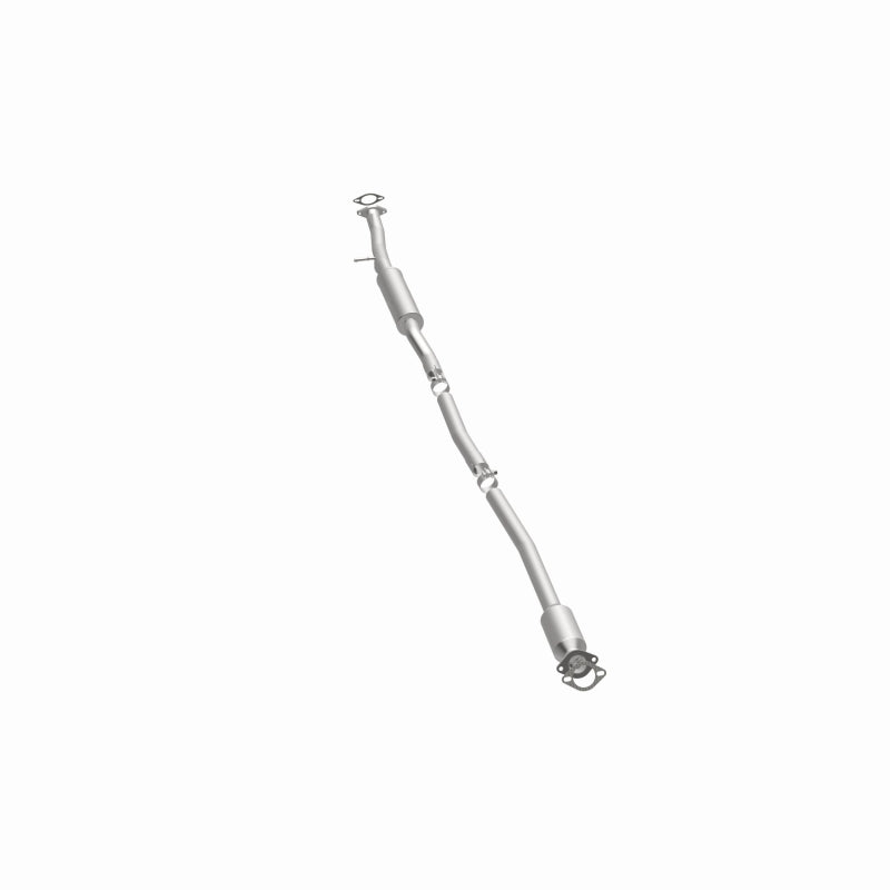 MagnaFlow 557998 carb direct-fit catalytic converter, opposite side view of the turntable spin