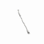 MagnaFlow 557998 carb direct-fit catalytic converter, opposite side view of the turntable spin