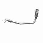 MagnaFlow 5561423 carb direct-fit catalytic converter, opposite side view of the turntable spin