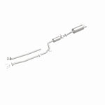 BRExhaust 106-0102 direct-fit exhaust kit, front three-quarter view of the turntable spin