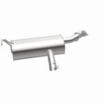 BRExhaust 108-0291 muffler, opposite side view of the turntable spin