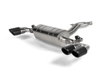 Akrapovic Porsche Cayenne / E-Hybrid / S E-Hybrid / Coupe (9Y0.2) Evolution Line (Titanium) S-PO/T/2 for Porsche Cayenne / E-Hybrid / Coupe 9Y0.2 2024-2027, angled view