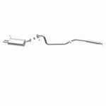 BRExhaust 106-0398 direct-fit exhaust kit, opposite rear three-quarter view of the turntable spin