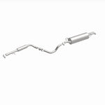 BRExhaust 106-0311 direct-fit exhaust kit, front three-quarter view of the turntable spin
