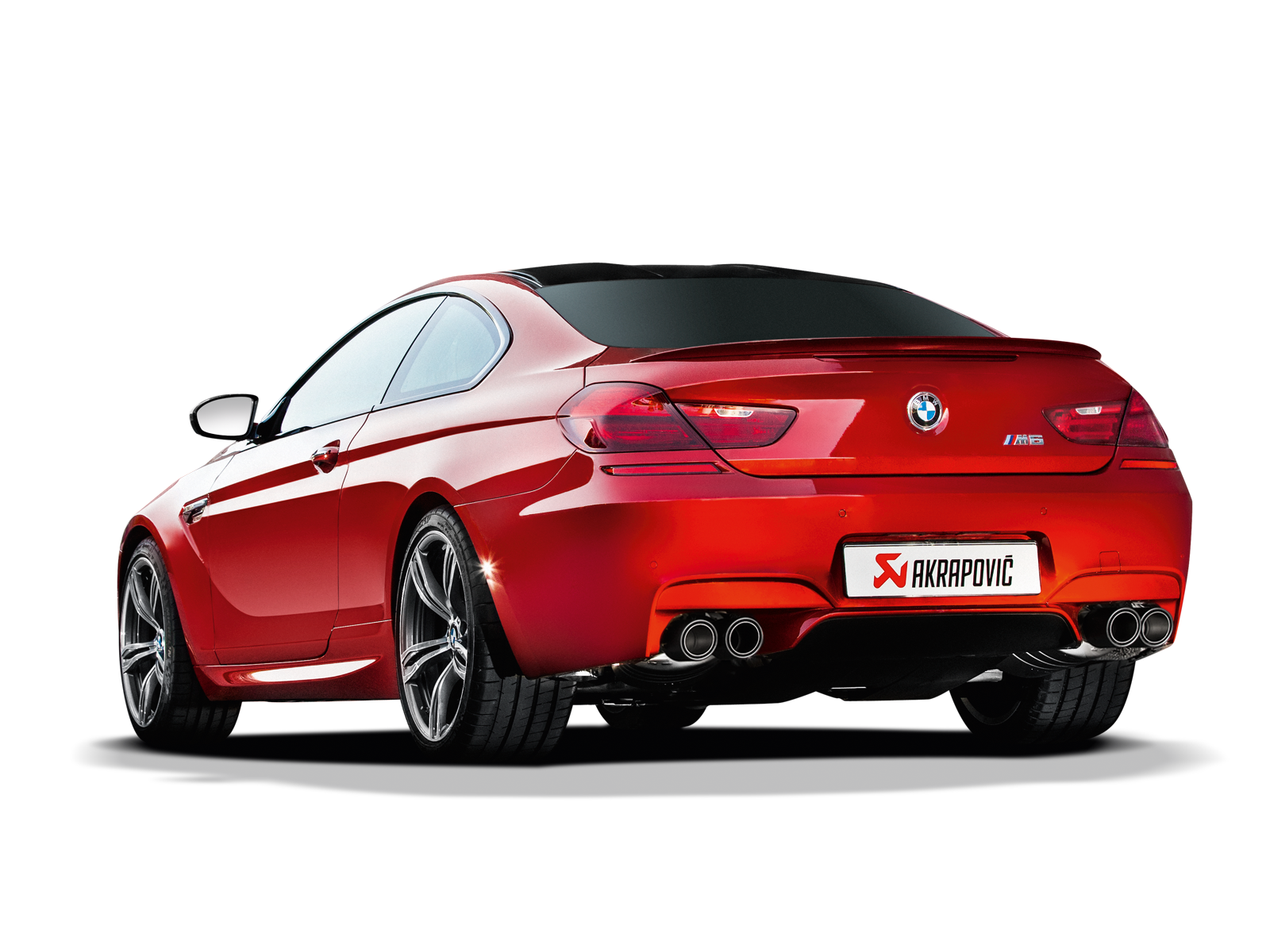 Akrapovic Evolution Line (Titanium) ME-BM/T/5 for BMW M6 (F12/F13) 2012-2018, close-up