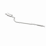 BRExhaust 106-0900 direct-fit exhaust kit, opposite rear three-quarter view of the turntable spin