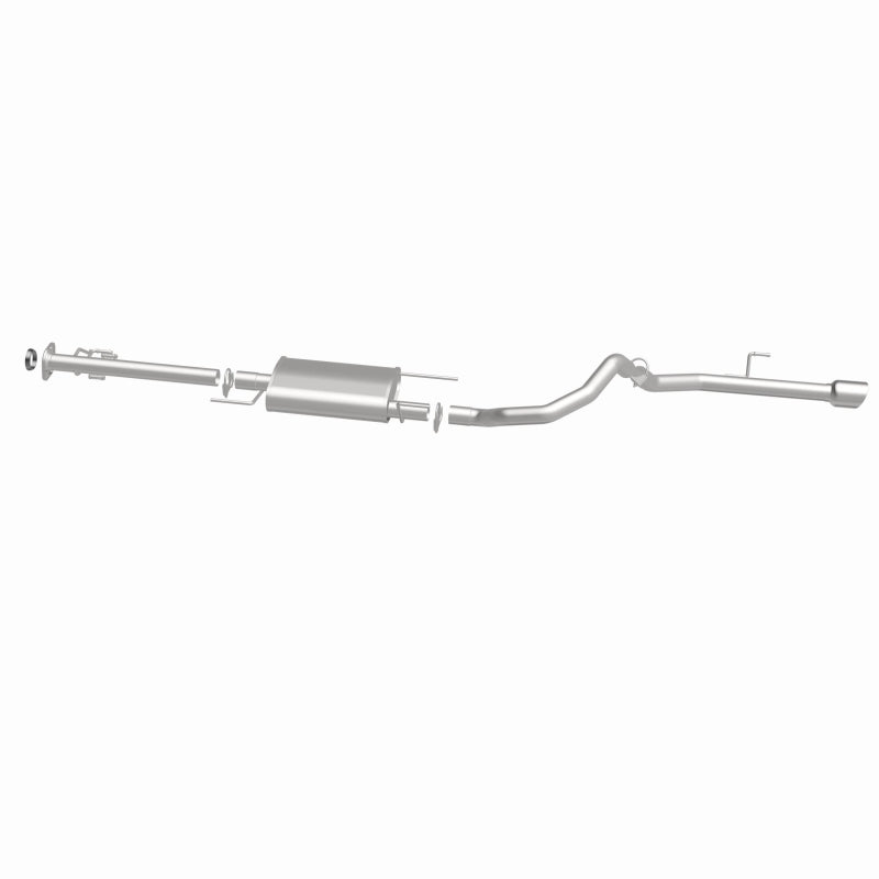 BRExhaust 106-0756 direct-fit exhaust kit, side view of the turntable spin