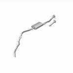 BRExhaust 106-0688 direct-fit exhaust kit, rear view of the turntable spin