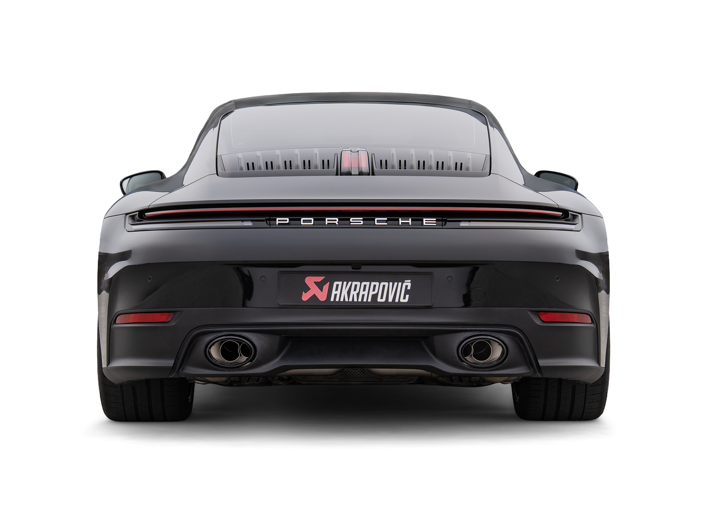 Akrapovic Porsche 911 992.2 Slip-On Line Titanium Exhaust S-PO/T/7 for Porsche 911 Carrera/T/S/4S 992.2 2025-2027, detail view