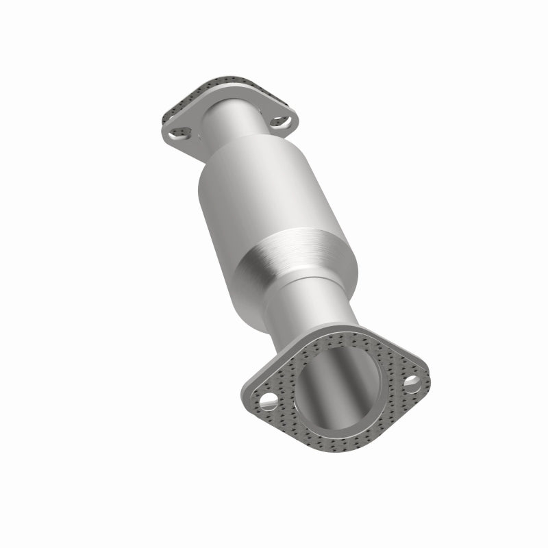 MagnaFlow 5592447 carb direct-fit catalytic converter, opposite side view of the turntable spin
