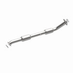 MagnaFlow 5582632 carb direct-fit catalytic converter, opposite side view of the turntable spin
