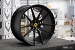 Vossen x Novitec NF9 22x12in - 5x114.3 BP - ET42 - Satin Black Ferrari GTC4Lusso Rear Wheel