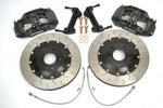 A top view of the AP Racing by Essex Radi-CAL Competition Brake Kit (Front 9660/372mm)- Corvette C8