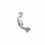 MagnaFlow 5551221 carb direct-fit catalytic converter, opposite side view of the turntable spin