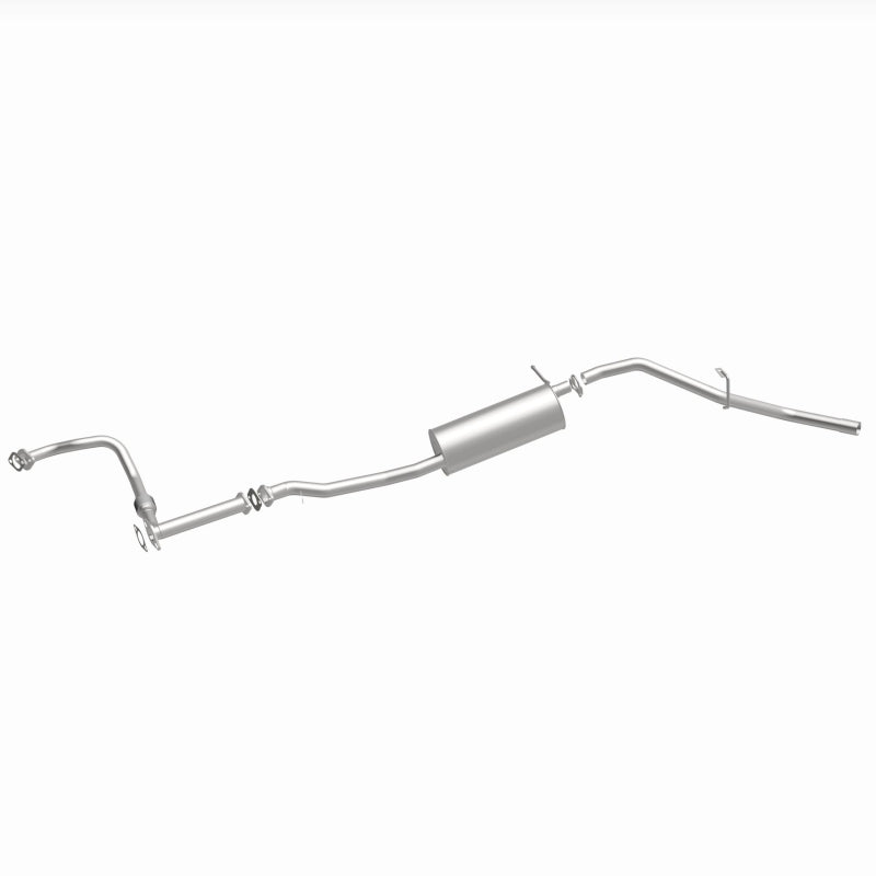 BRExhaust 106-0310 direct-fit exhaust kit, front three-quarter view of the turntable spin