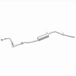 BRExhaust 106-0310 direct-fit exhaust kit, front three-quarter view of the turntable spin