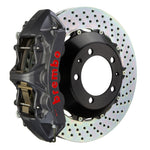 E46 M3 Brembo 6-piston front kit, black GT-S caliper, drilled 2-piece disc
